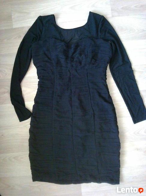 Czarna sukienka Orsay