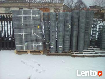 Bramy panele siatka slupki