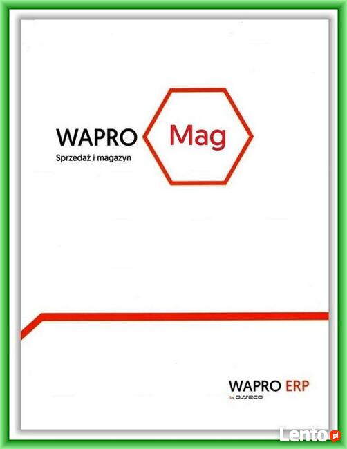 Program WAPRO Mag Sprzedaż i magazyn.JPK.Serwis i sprzedaż N