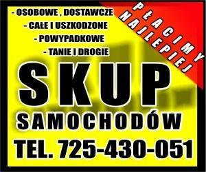 AUTO SKUP TEL 725-430-051,SKUP BEZ MARUDZENIA= GOTÓWKA