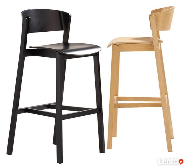 Nowoczesne sztaplowane krzesła do restauracji CAVA w Gdańsku