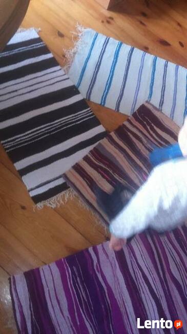 Rękodzieło; chodniczki tkane ręcznie