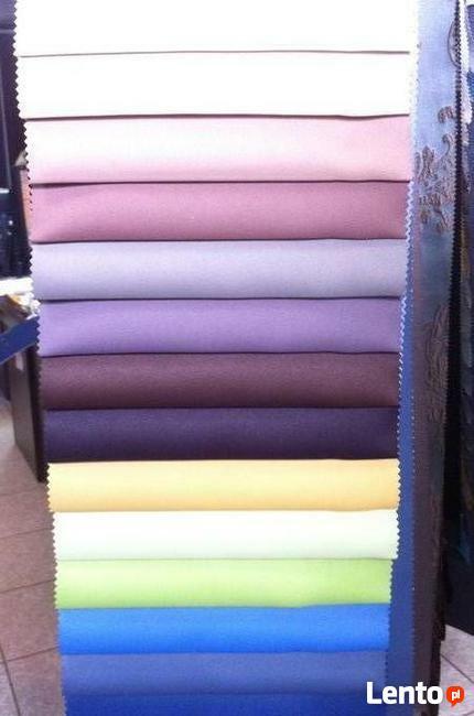 TKANINY NA ROLETY RZYMSKIE ZASŁONY NARZUTY PODUSZKI