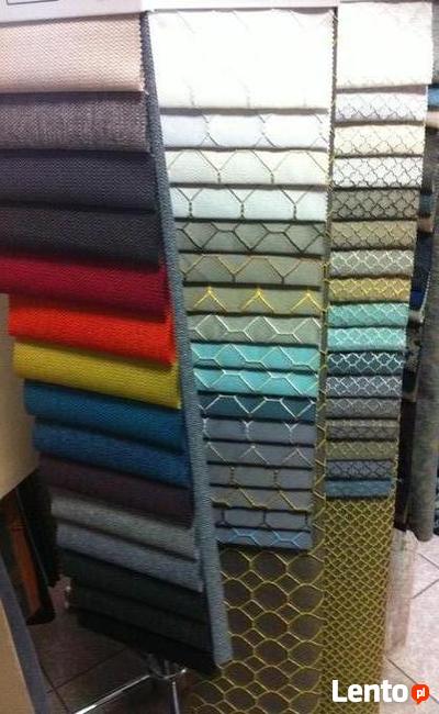 TKANINY NA ROLETY RZYMSKIE ZASŁONY NARZUTY PODUSZKI