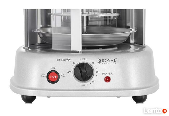 Grill pionowy opiekacz do kebaba kurczaka szaszłyków 1500W