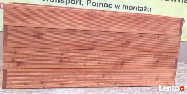 TARAS MODRZEWIOWY,DESKA RYFLOWANA,GŁADKA,TARNOWSKIE GÓRY TR.