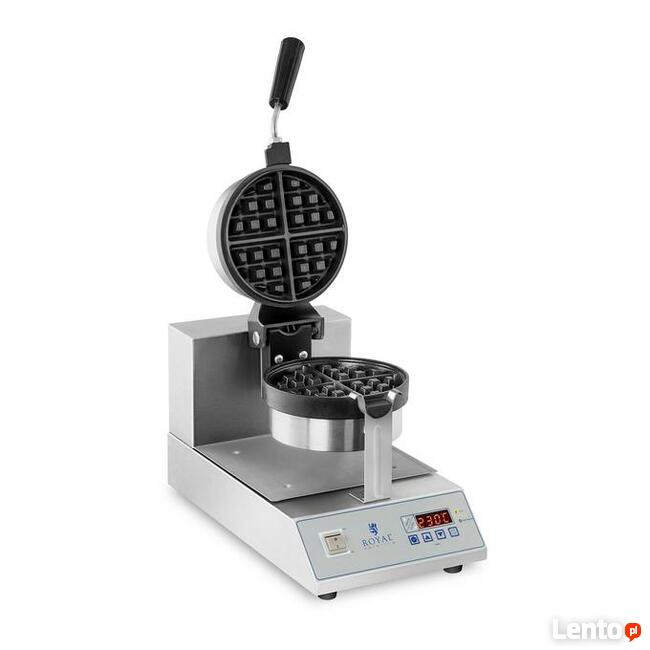 Gofrownica obrotowa gofry belgijskie okrągłe