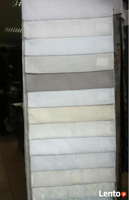 TKANINY NA ROLETY RZYMSKIE ZASŁONY NARZUTY PODUSZKI