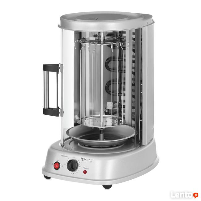 Grill pionowy opiekacz do kebaba kurczaka szaszłyków 1500W