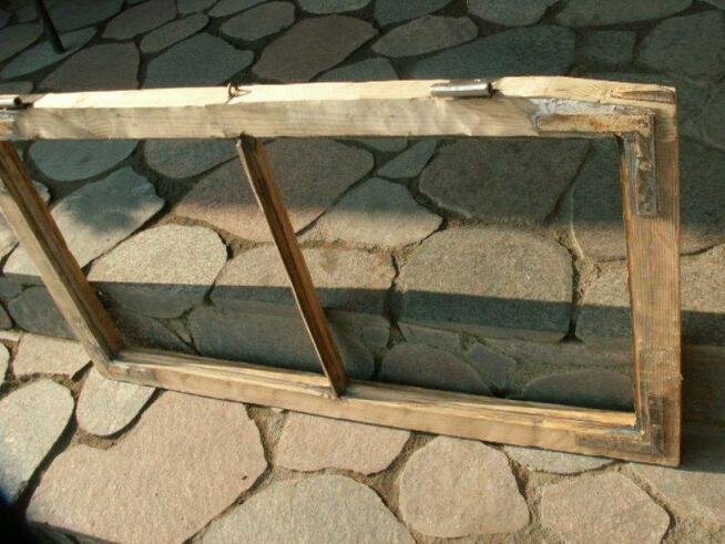 Rama okienna lustro aranżacja wnętrz obraz okno loft 90x50