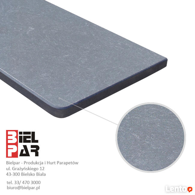 Parapety Aluminiowe imitacja płytki klinkierowej SOFT.