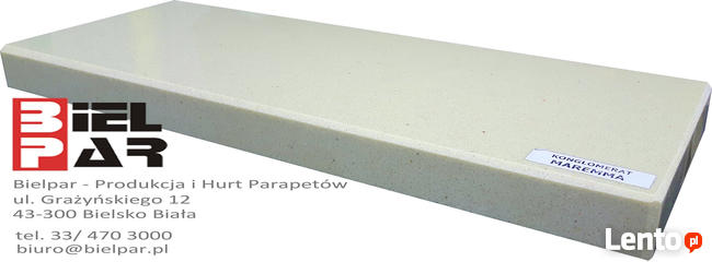 Parapety Aluminiowe imitacja płytki klinkierowej SOFT.
