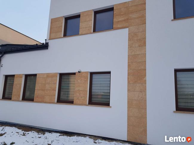 Płyty płytki na ścianę elewację fasadę piaskowiec