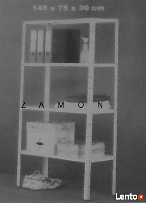 Regał metalowy 145x75x30 cm