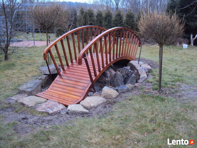 mostek drewniany
