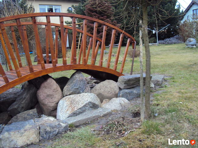 mostek drewniany