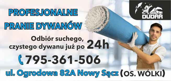 Profesjonalne pranie dywanów