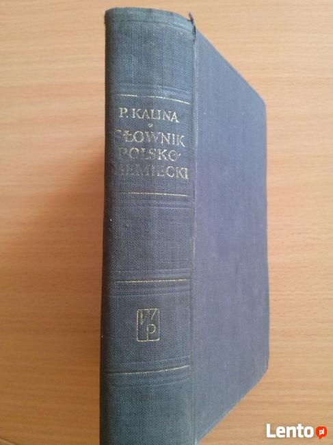Podręczny słownik polsko-niemiecki Paweł Kalina 1957