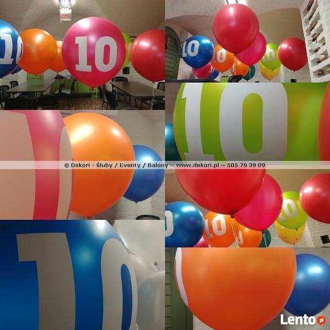 Balony z Nadrukiem na Patyczkach Gdynia Nadruki na Balonach