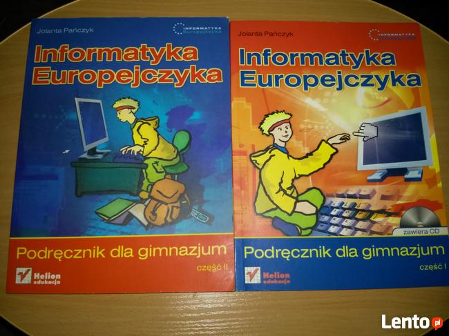 Informatyka Europejczyka - gimnazjum - komplet + CD