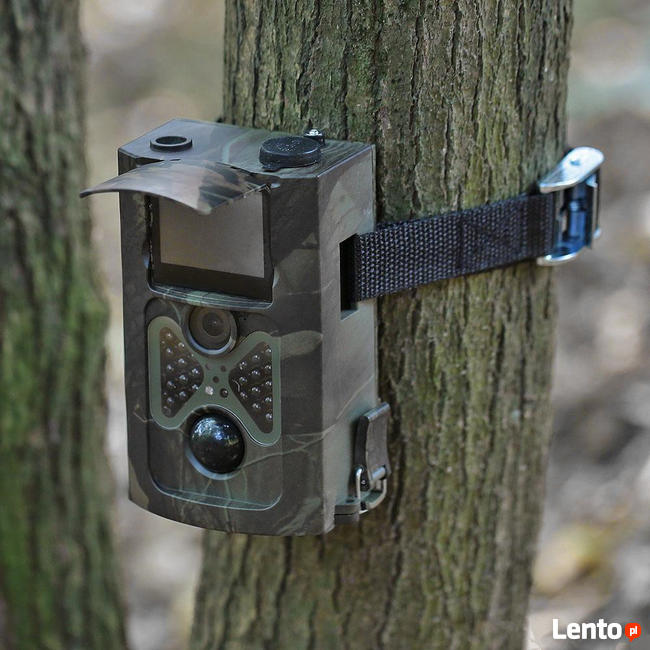 Ukryta kamera Full HD fotopułapka leśna + GRATIS - CAŁA PL