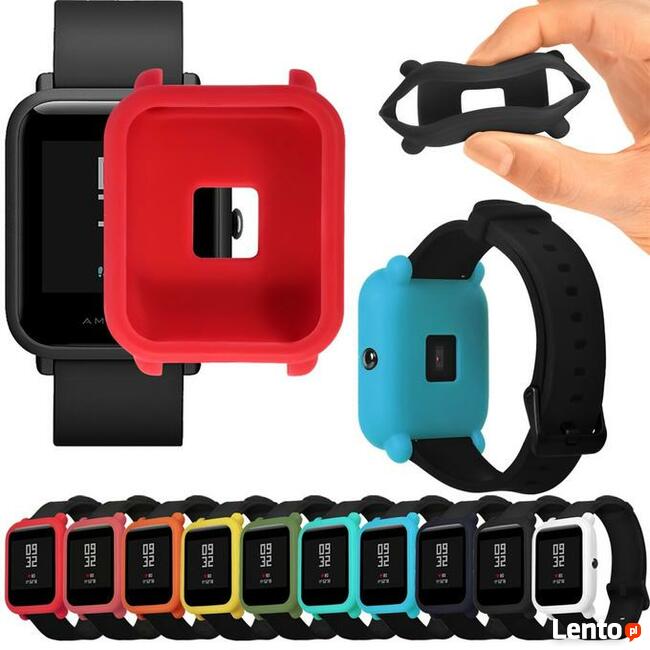 Xiaomi Amazfit BIP - Etui ochronne silikonowe gumowe