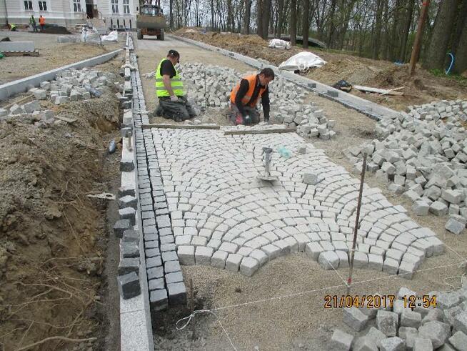 Brukarz kostka granitowa betonowa