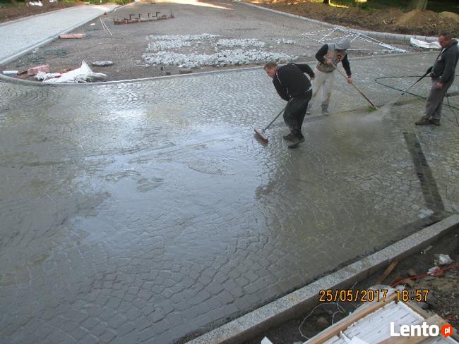 Brukarz kostka granitowa betonowa