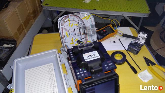 Fiber-Man Spawanie Światłowodów Naprawy Mufy Przełącznice