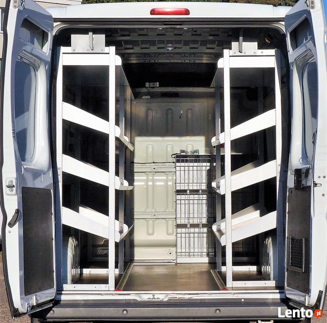 zabudowy aut dostawczych Białystok półki szafki do busów