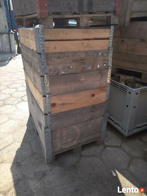 Nadstawka paletowa drewniana nadstawki paletowe skrzynia