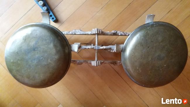 Waga szalkowa W.HESS LUBLIN 10 kg, antyk 100 lat