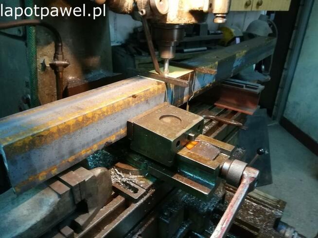 Wiercenie otworów w ceownikach, kątownikach - Paweł Łapot