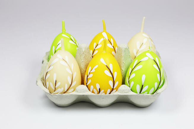 prezent gadżet reklamowy upominek świeczka WIELKANOCNA