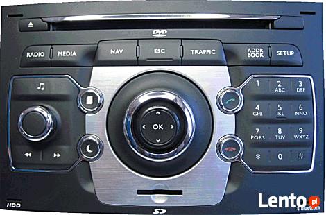 Aktualizacja GPS wgrywanie nawigacji Peugeot Citroen 508 C4