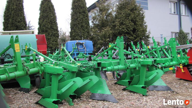 Pług dwuskibowy traktorek Kubota Yanmar Iseki