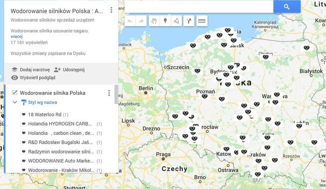 HHO , Wodorowanie - Warszawa usługi u klienta