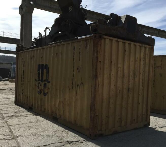 Kontener morski magazynowy budowlany 20 DV używany – TS-CONT