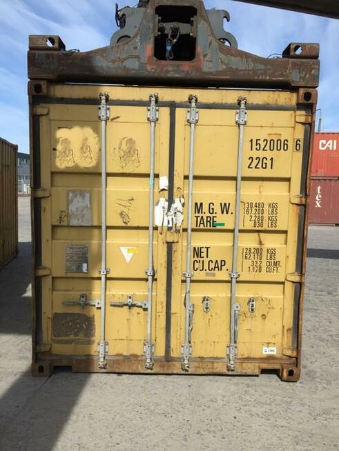 Kontener morski magazynowy budowlany 20 DV używany – TS-CONT