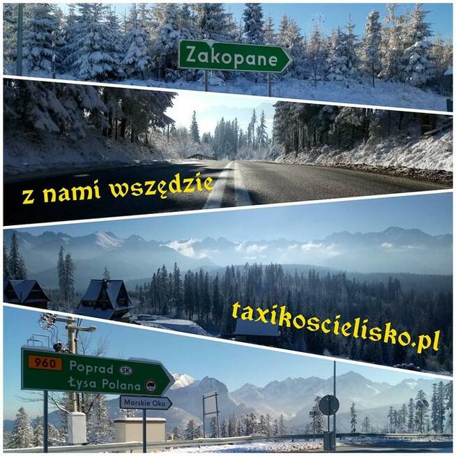 Taxi Zakopane, Kościelisko, Morskie Oko, Transfer Lotniskowy