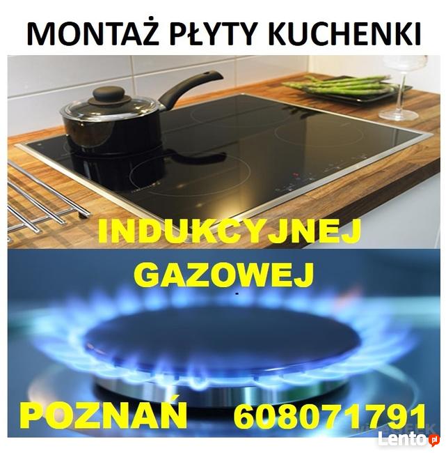 Fachowy Montaż instalacja kuchenki płyty gazowej Poznań