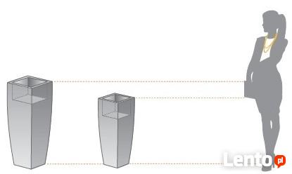Donica Juno 75cm z podwójnym dnem