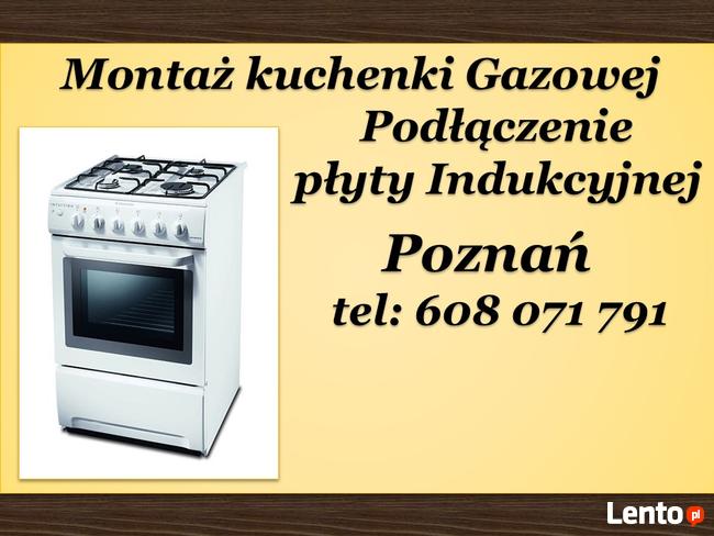 MontaŻ kuchenki płyty gazowej indukcyjnej Poznań