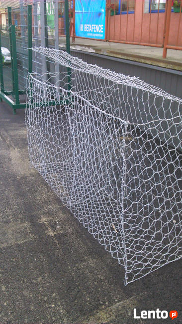 Kosz gabionowy, materac gabionowy pleciony