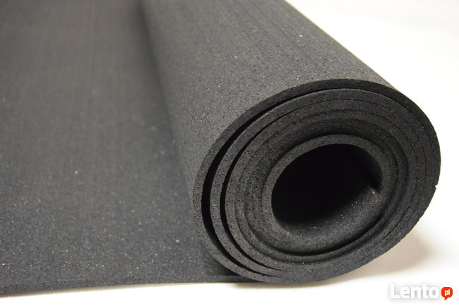 Mata w rolce gumowa siłownia 6mm nakrapiana mix kolor