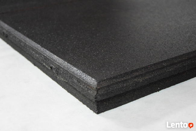 Płyty pod cięzary podesty gumowe SBR 4.5 cm fitnes