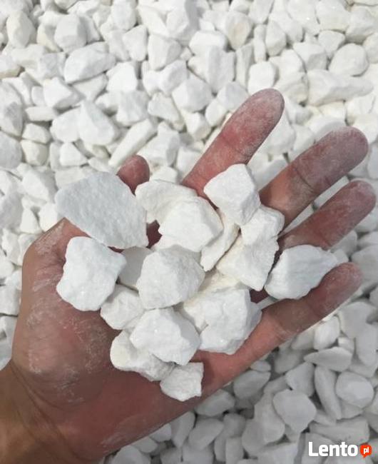 BIAŁY GRYS Kruszywo Kamień Ogrodowy Marmur IMPERIUM WARSZAWA