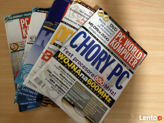 CHIP - roczniki archiwalne, PC WORLD COMPUTER- roczniki arch