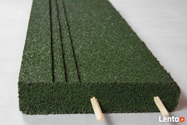 Krawężnik gumowy SBR bezpieczna nawierzchnia 75x25x5cm