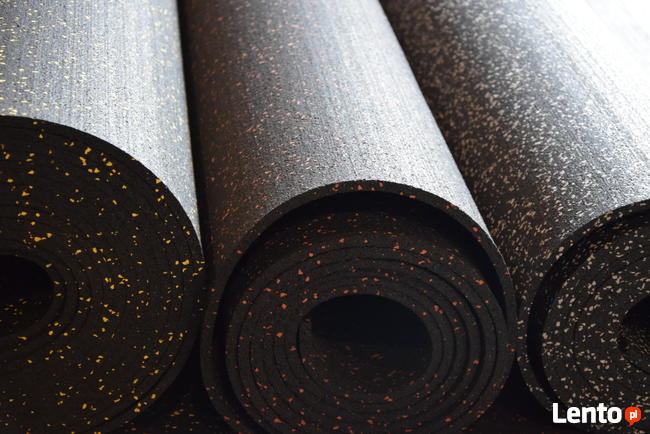 Mat aw rolce gumowa SBR nakrapiana EPDM 10mm mix kolor